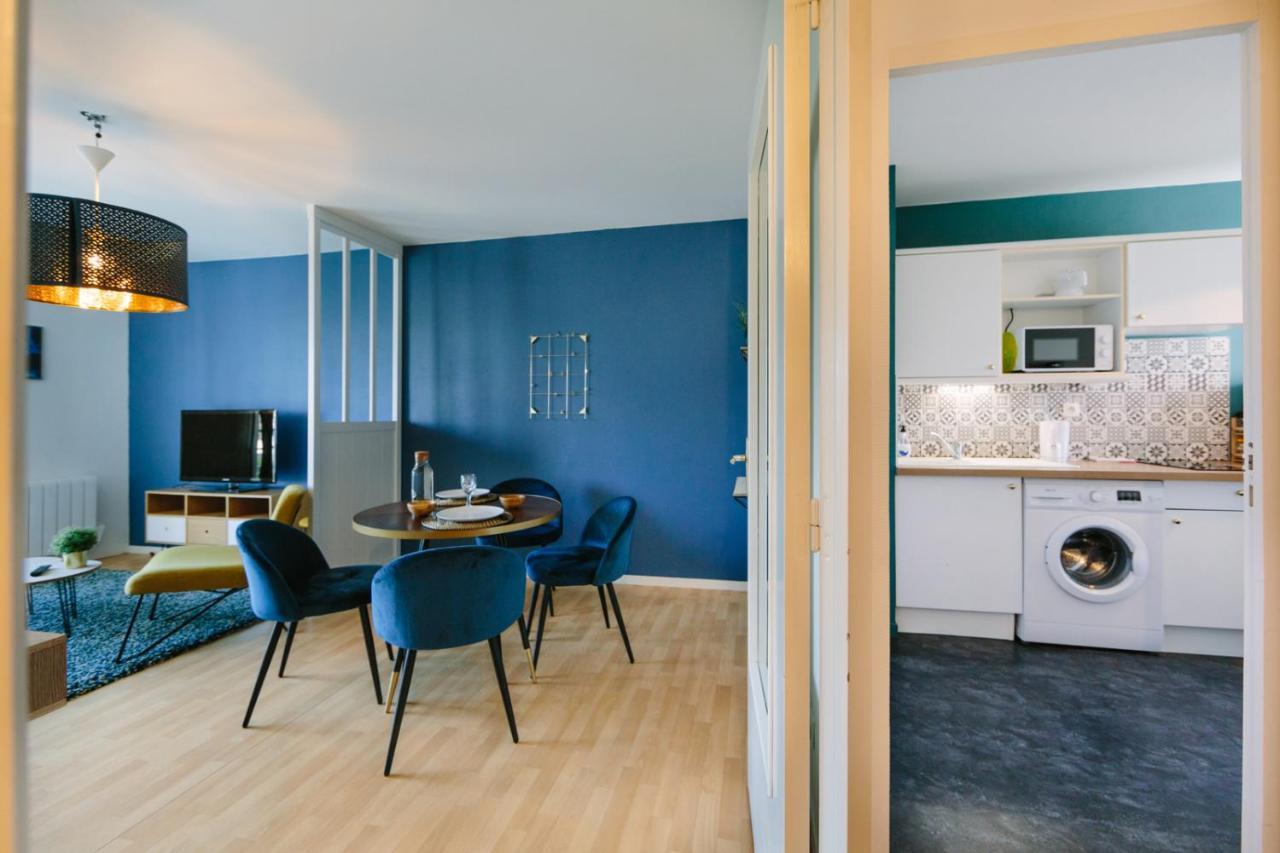 Ferienwohnung L'Idylle : T2 De Standing Avec Parking - Gare/Cite Des Congres/Lieu Unique Nantes Exterior foto